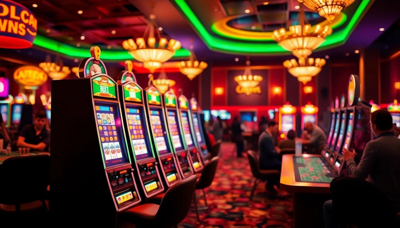 Explore vibrant slot machines while experiencing exciting casino bonuses.