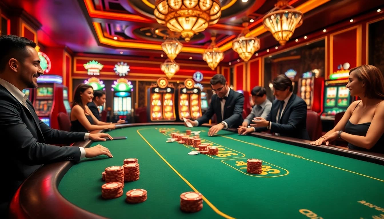 Experience thrilling bets and wins at https://xx88.vin/ in a luxurious casino setting.