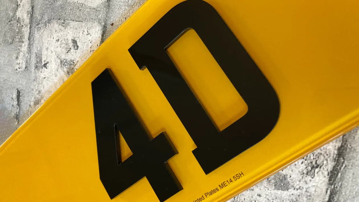 Buy 4D Gel Number Plates Online – Fast UK Delivery | Legal Show Plates