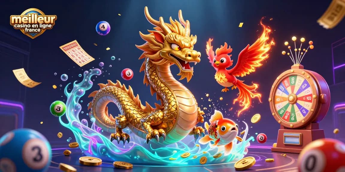 Plongez dans le meilleur casino en ligne en France avec des dragons, des phoenix et des loteries palpitantes.