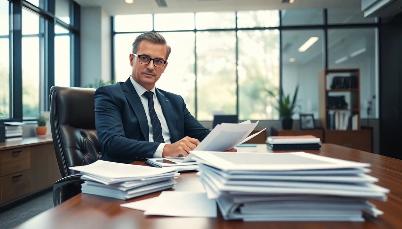 Review case files at http://www.jacobsonpilaw.com in a professional legal office setting.