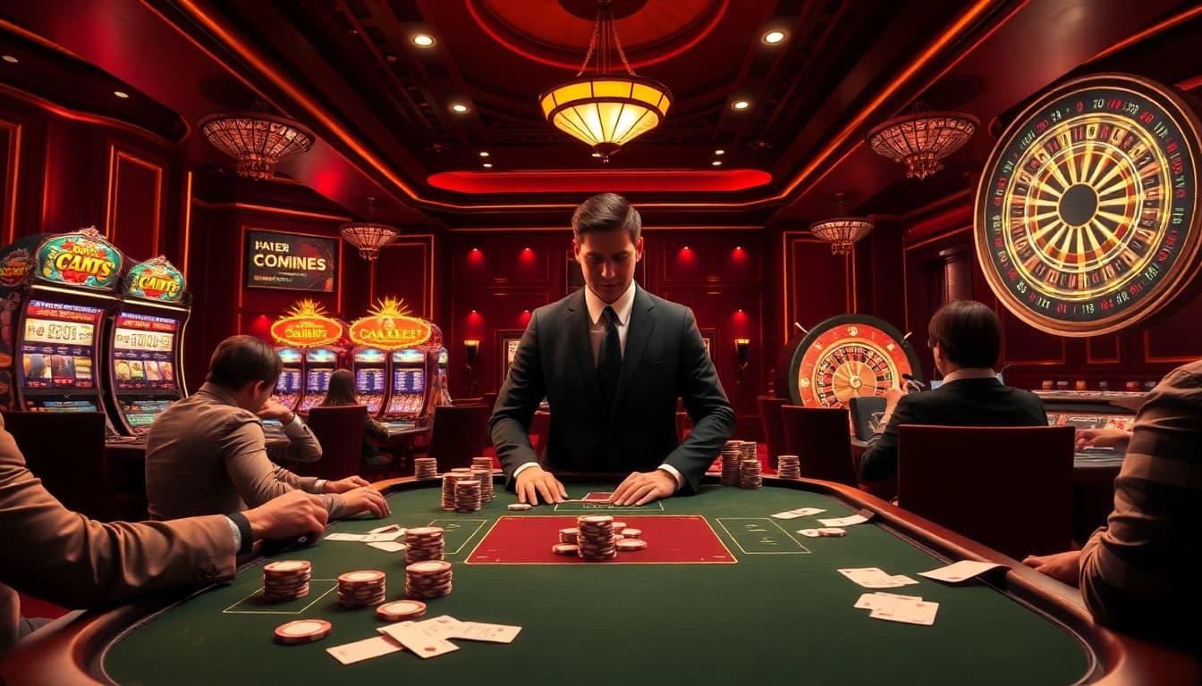 Experience the excitement of gambling at nhà cái 88t with intense poker action and vibrant slot machines.