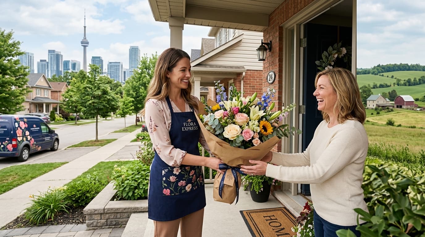 Flower Delivery Gibbons – Same Day Service Available