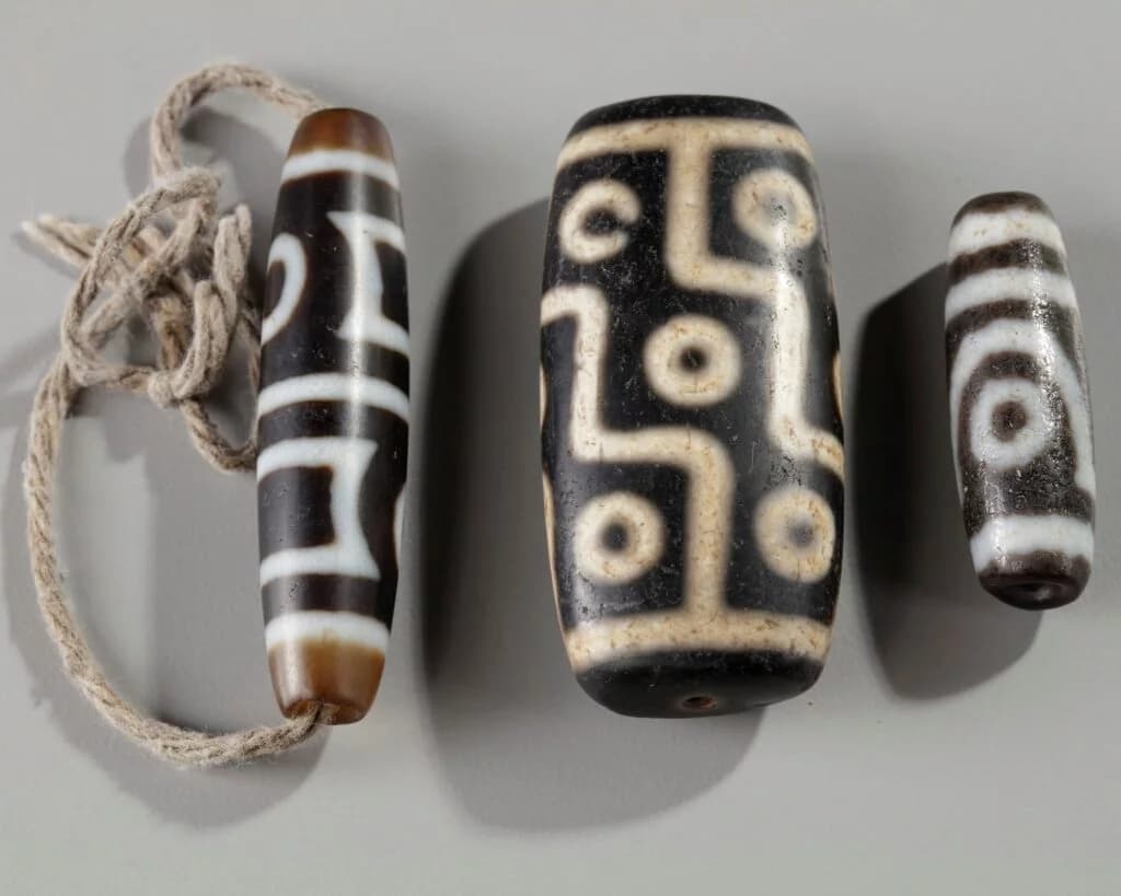 Authentic Tibetan Beads for Spiritual Jewelry and Meditation