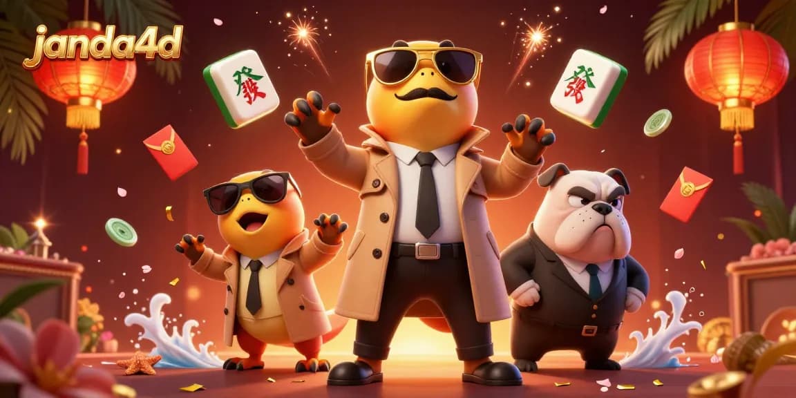 janda4d mengadakan permainan kasino dengan karakter 3D raptores lucu di dalam suasana mewah
