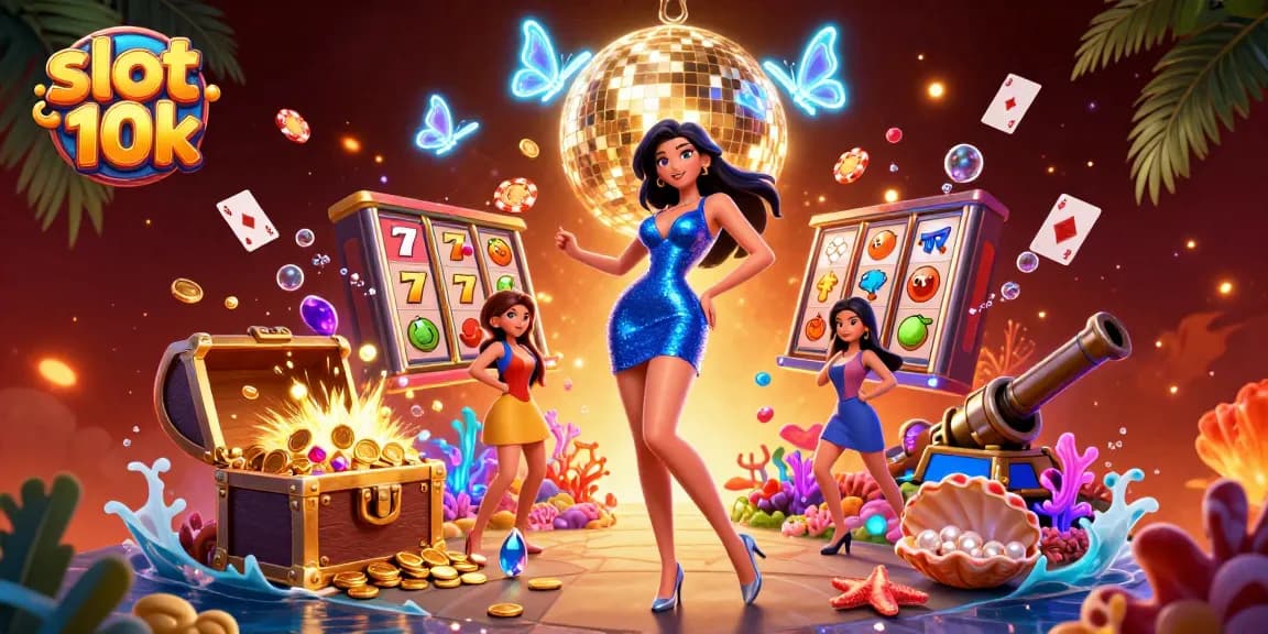 Engage with slot 10k winning strategies while surrounded by vibrant casino elements.