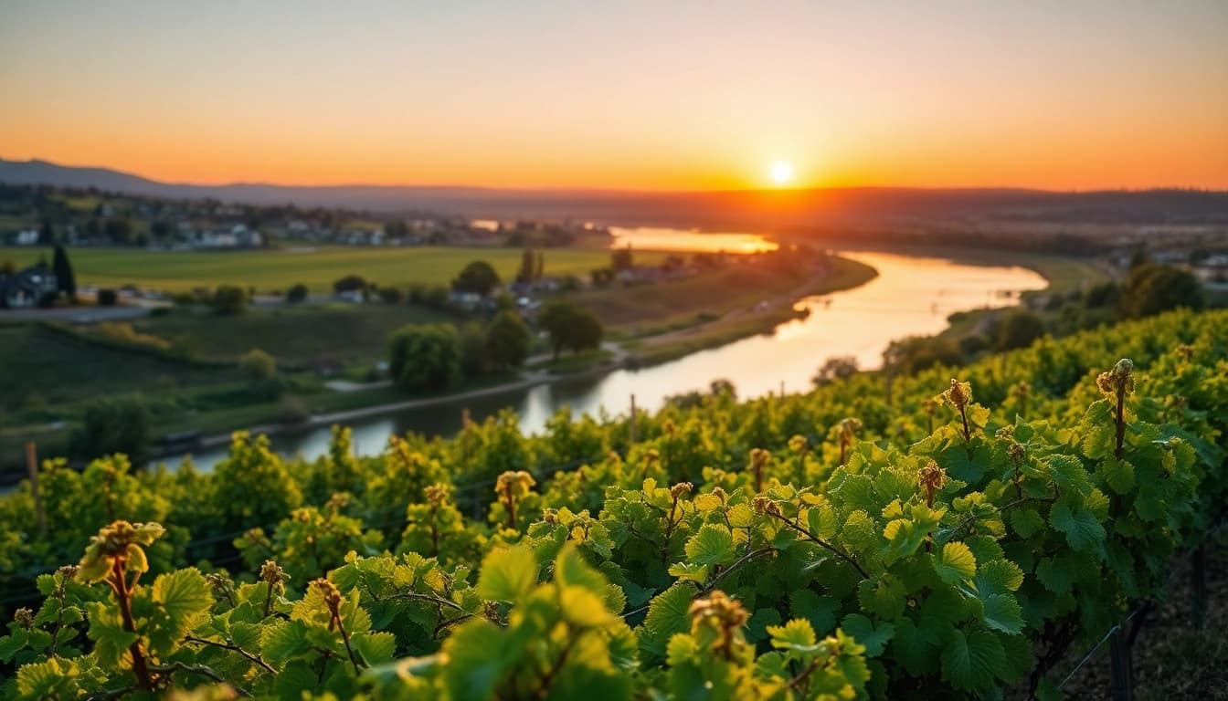 Experience the beauty of Clarksburg CA through serene vineyards and river views.