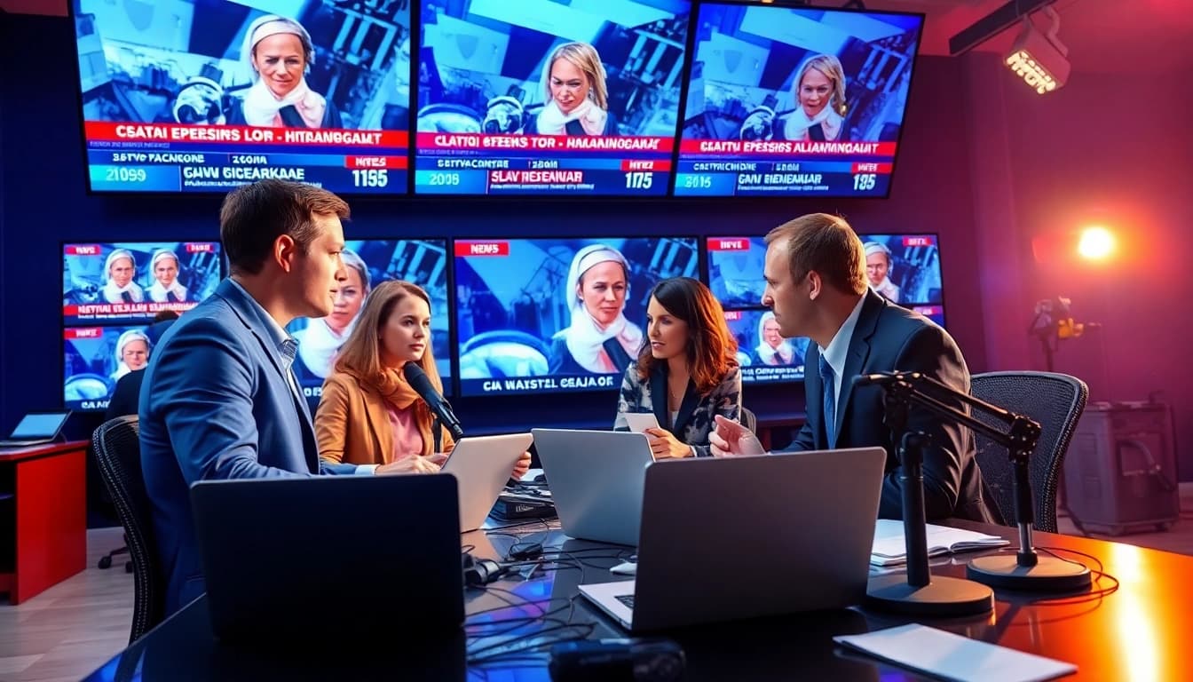 Capture breaking news updates on https://www.slavicsac.com with diverse journalists in an active newsroom.