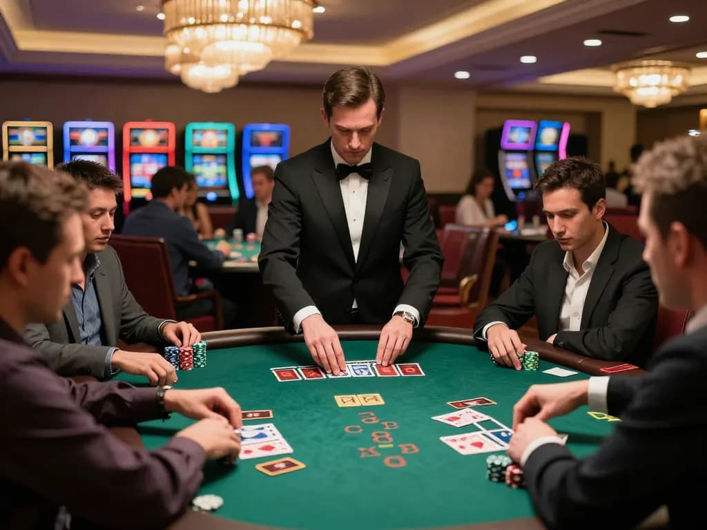 Experience blackjack excitement on 98win trang chủ with players engaged in strategic gameplay