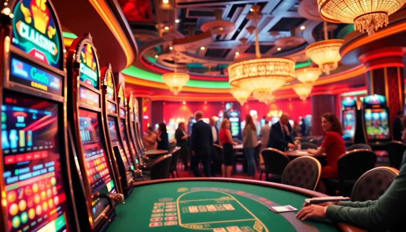 Experience the excitement of 8win with vibrant casino games and lively atmosphere.