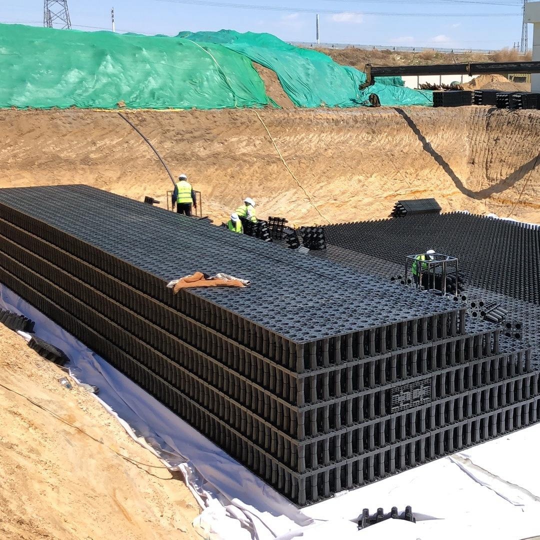 Stormwater Detention Modules for Sustainable Drainage Design