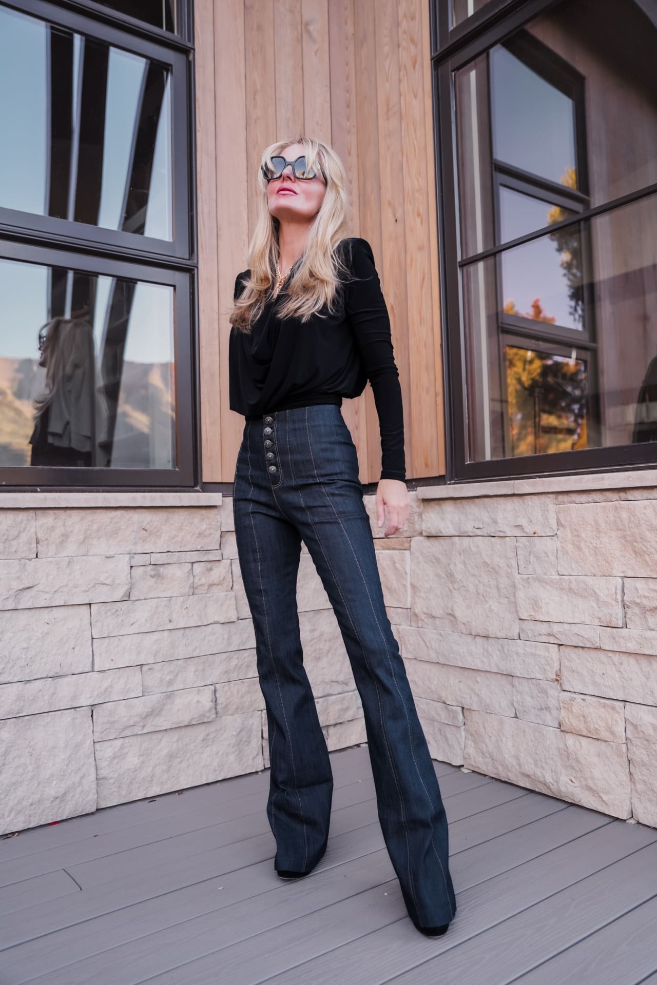 Womens Slim Straight Jeans – Bear & Birches Minimalist Classic Style