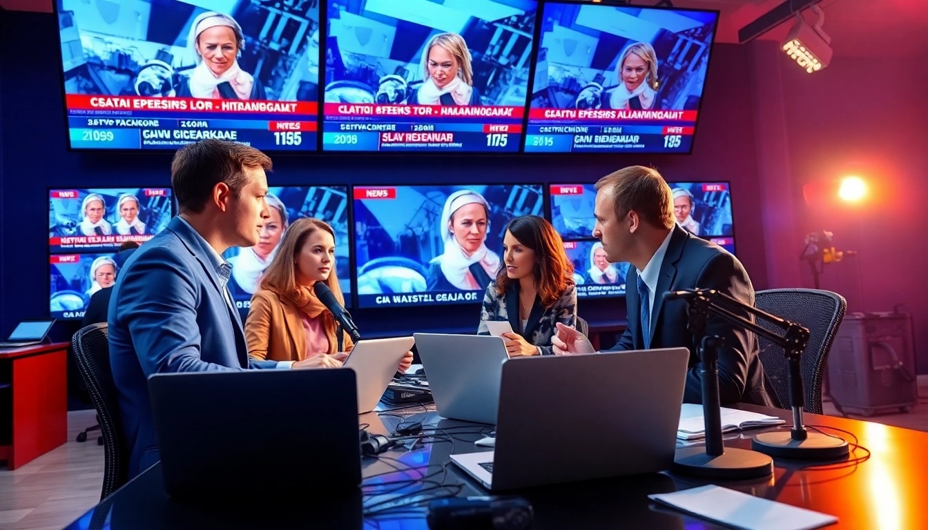 Capture breaking news updates on https://www.slavicsac.com with diverse journalists in an active newsroom.