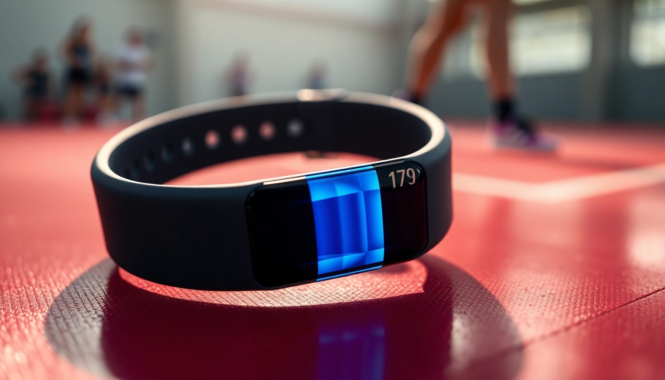 Mejora tu rendimiento con la pulsera power balance en un entorno deportivo vibrante.
