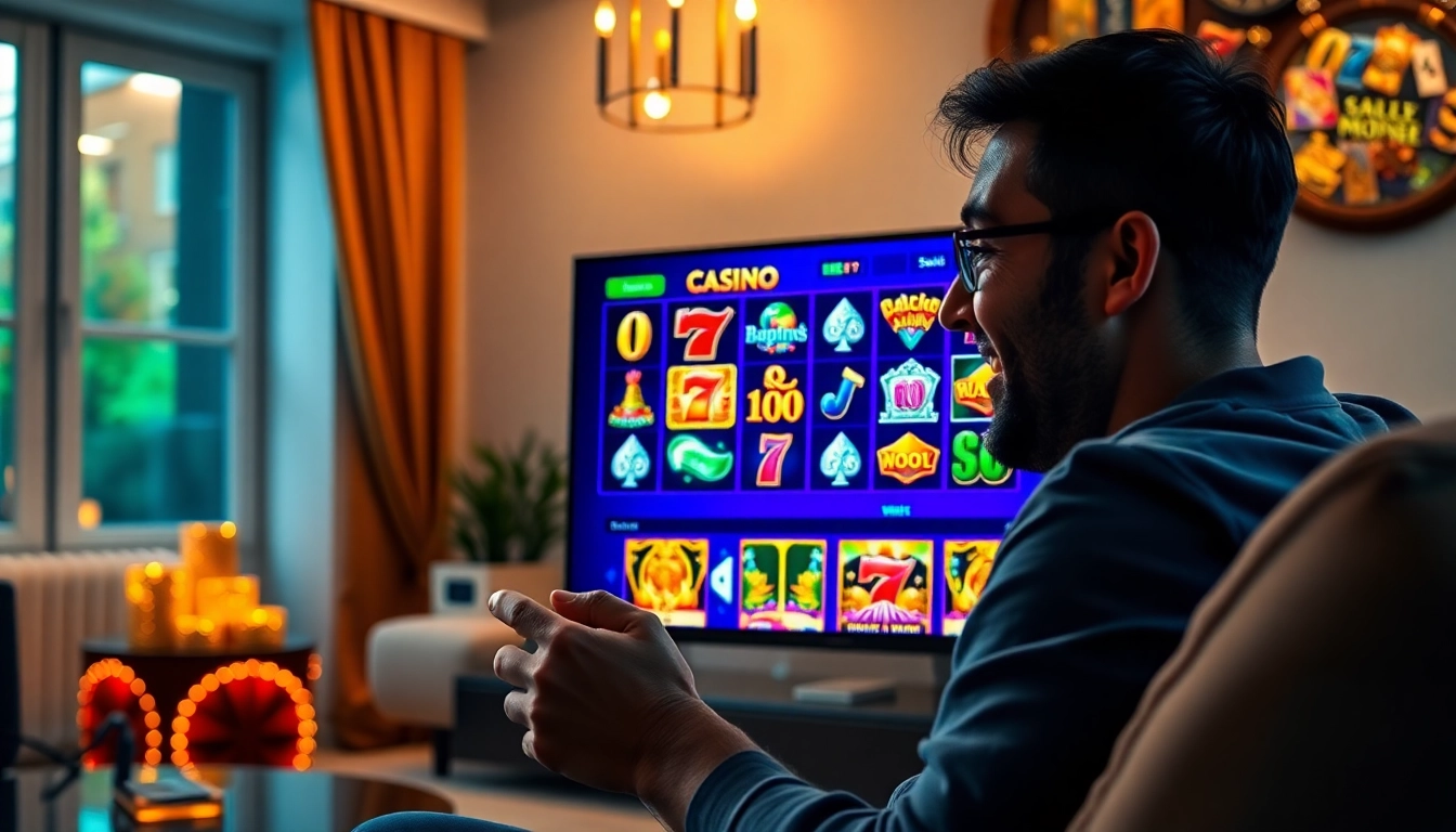 Engage with exciting games at Online casino Uk while enjoying a cozy home setting.