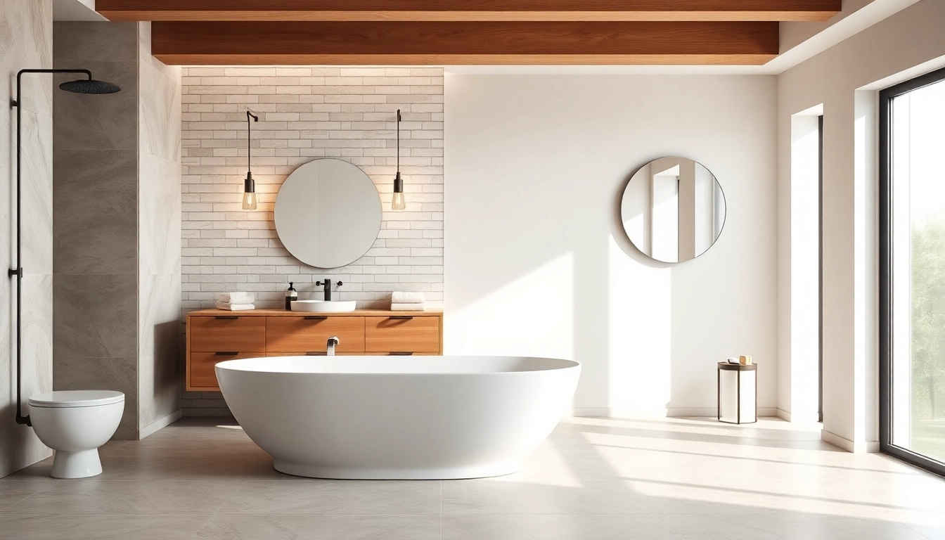 Revitalize your space with a stunning bathroom remodel featuring modern fixtures and serene ambiance.