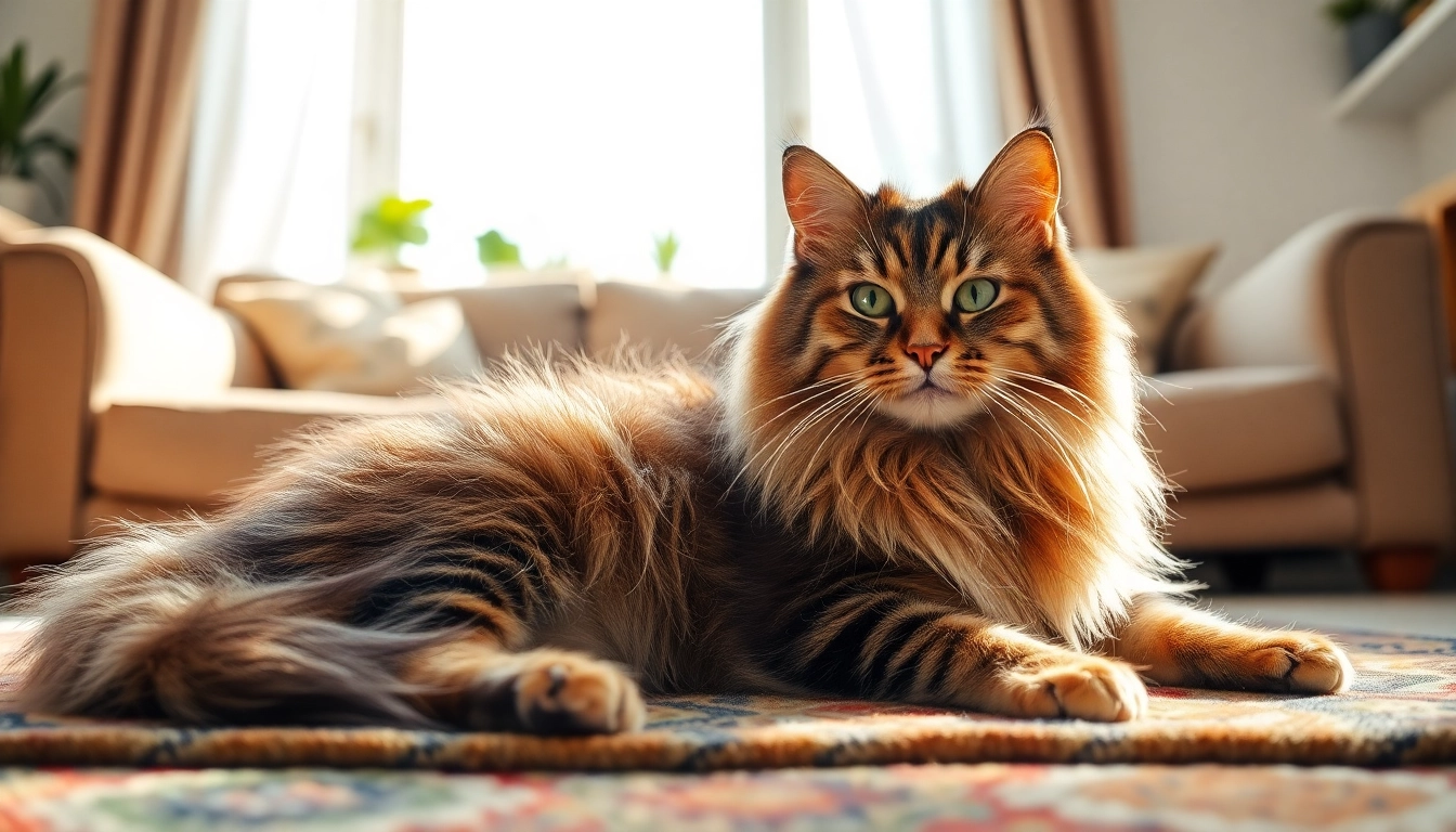 Adopt a playful Maine Coon cat for sale Sacramento, showcasing its unique features in a cozy setting.
