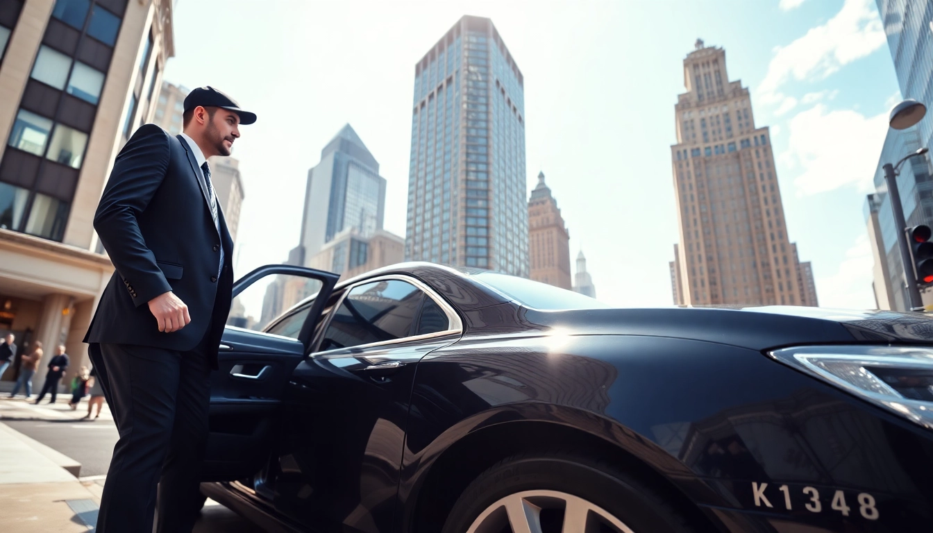 High-quality car service nyc with a luxury sedan in New York City.