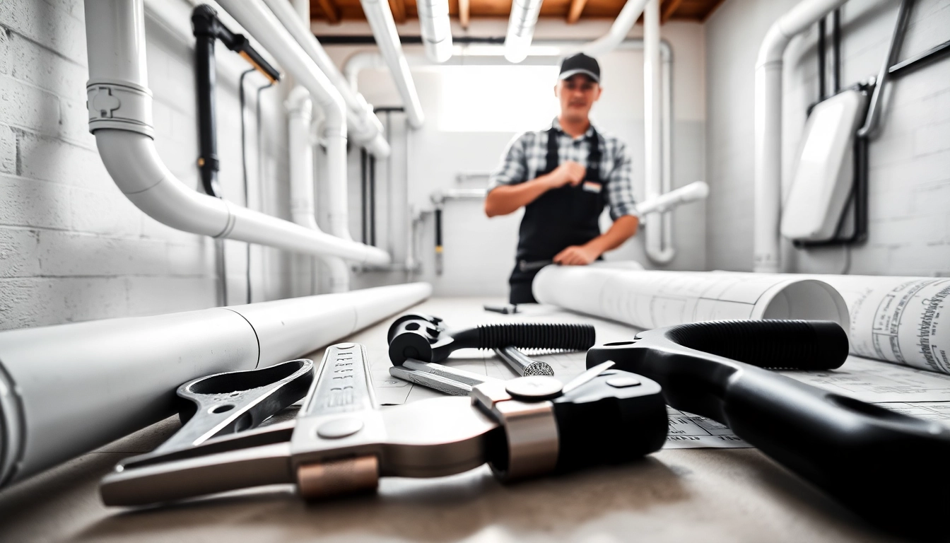 Providing whole house repiping services Clearwater FL with a professional plumber at work.