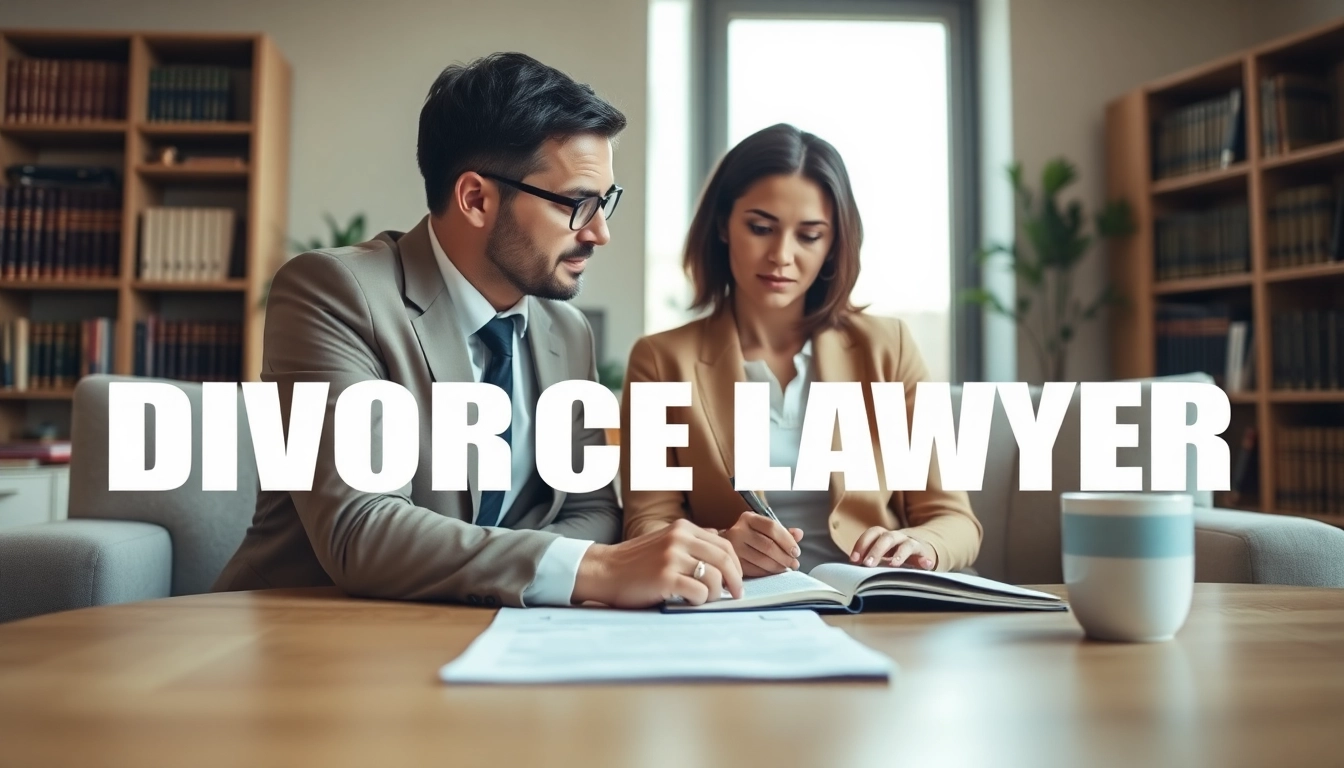 Consultation with a Birmingham Divorce Lawyer in a professional office.