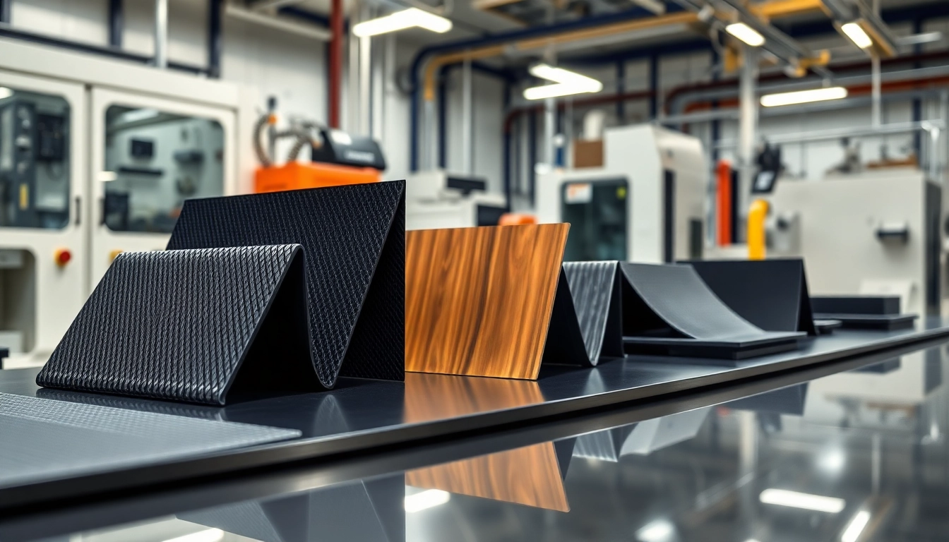 Engineered Composites highlighted in a professional industrial display.