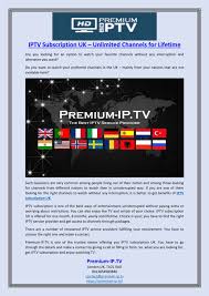 IPTV Plans UK: What’s Included in Each Package