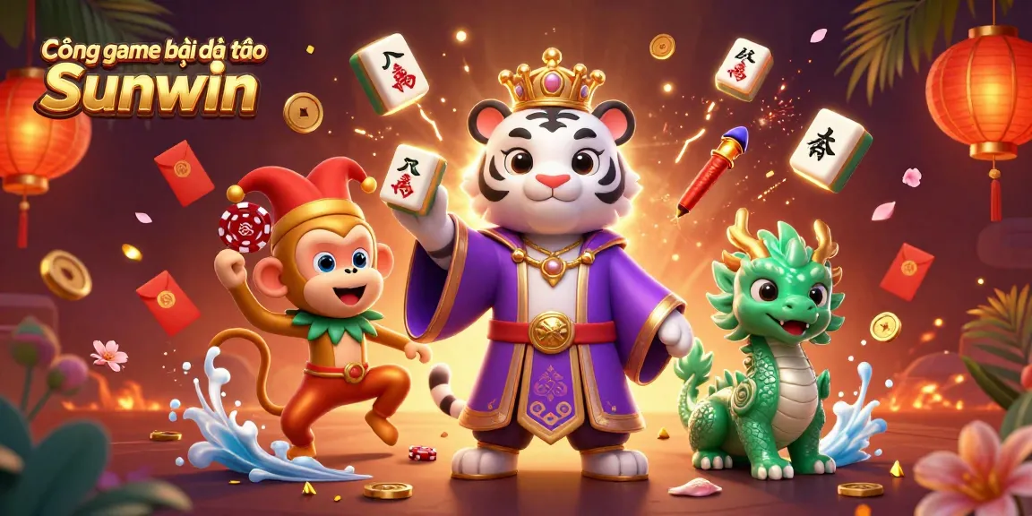 Cổng game bài đổi thưởng Sunwin offers thrilling experiences through lively visual elements and engaging characters.