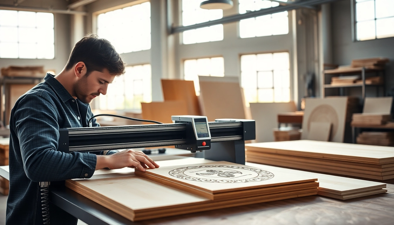 Engage with a custom laser design process illustrating craftsmanship and precision.