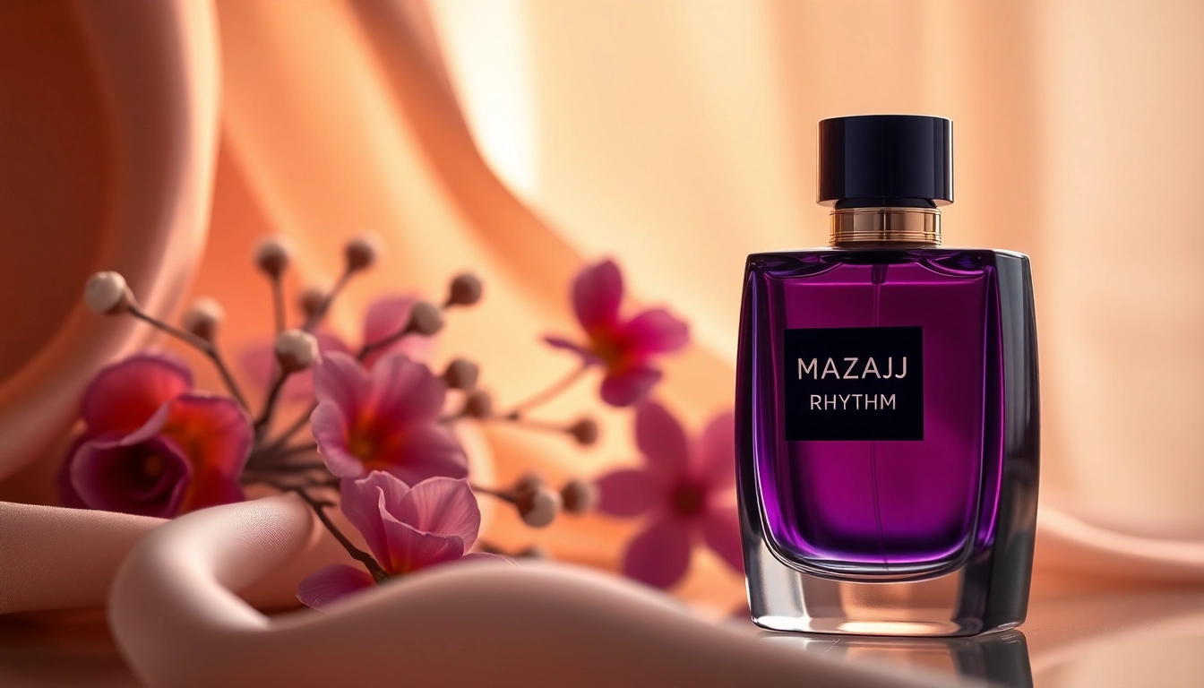 Mazaaj Rhythm by Zimaya parfumbottel met elegante details en luxe uitstraling.