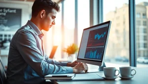 Boost your strategies with insights from https://presshackers.com in a modern office environment.