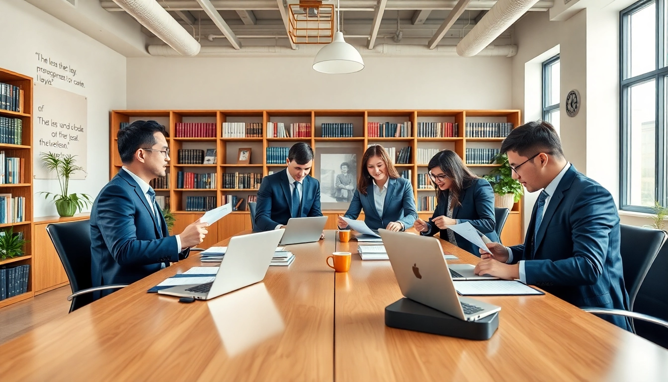 Engaging attorneys at https://www.expertlawattorneys.com collaborating in a modern office setting.