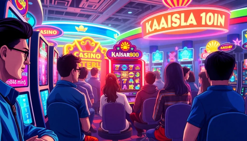 Rasakan keseruan kaisar800 slot dengan gamernya yang tengah bermain di kasino virtual.