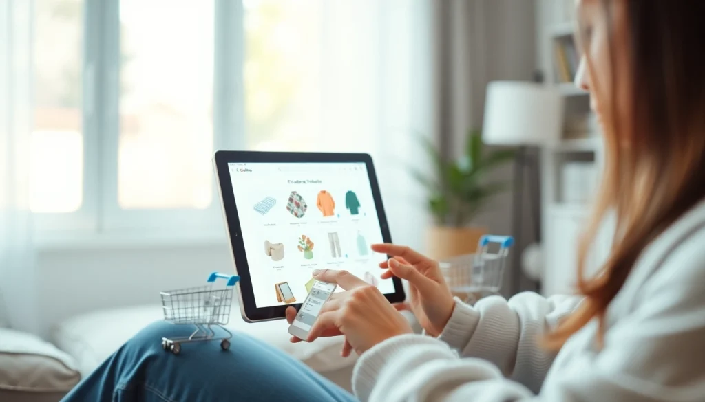 Shop seamlessly at https://c168.shop/ with a vibrant online store experience on a digital device.