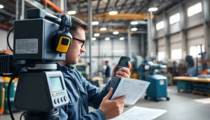 Conducting a noise assessment survey with precision in a busy industrial facility