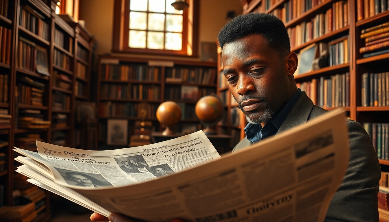 Unveiling the history of blackchronicle through a dedicated researcher's focused study of newspapers.