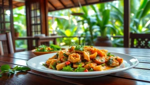 Suletoto yang disajikan dengan indah di atas meja kayu tradisional, menarik bagi para pengunjung.