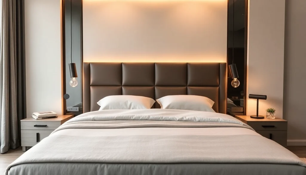 Materasso matrimoniale di alta qualità, confortevole e rilassante, posizionato su un letto con biancheria elegante e moderna.