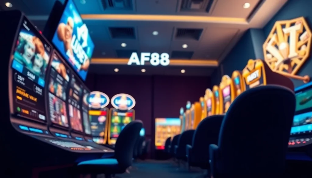 AF88 online gambling platform interface showcasing vibrant gaming options and USDT symbol.