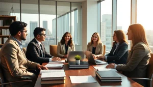 Attorney meeting at https://www.steinhardtlawfirm.com showcasing collaborative legal advice.