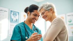 Enhance your Health with a compassionate consultation in a serene healthcare setting.