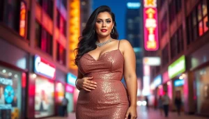 Shop stunning custom dresses at https://primadonsanddonnas.com for plus-size women, showcasing elegance and style.