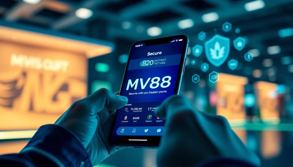MV88 app interface showcasing secure USDT transactions with user interaction.