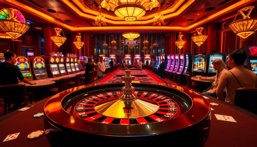 Experience thrilling gameplay at Hi88 casino, where vibrant roulette tables ignite excitement.