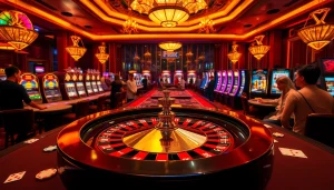 Experience thrilling gameplay at Hi88 casino, where vibrant roulette tables ignite excitement.