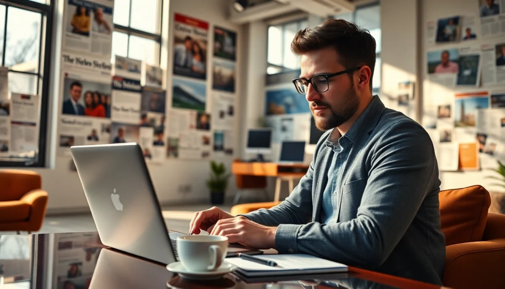 Crafting insightful news stories at thephoenixnewspaper in a vibrant newsroom environment.
