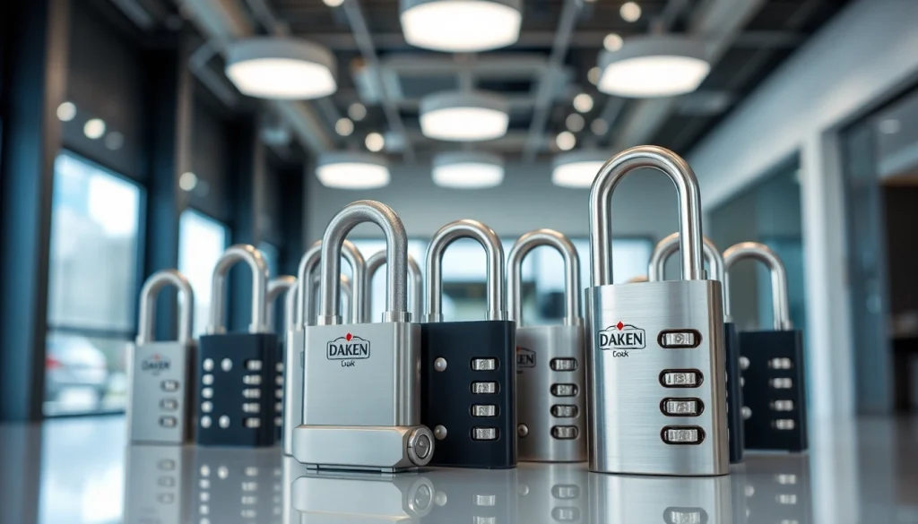 Esplora i dettagli di dakenlocks.com, serrature per veicoli professionali di alta qualità.