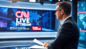 Watch CNN Live Stream with a professional journalist analyzing breaking news updates.