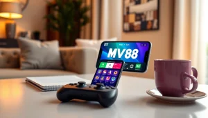 Experience the engaging MV88 online platform with a vibrant and user-friendly interface.