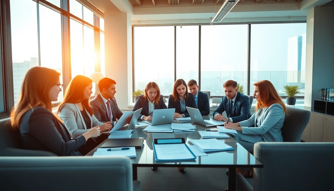 Engaging attorneys at https://www.turnpikelaw.com collaborating in a professional office environment.