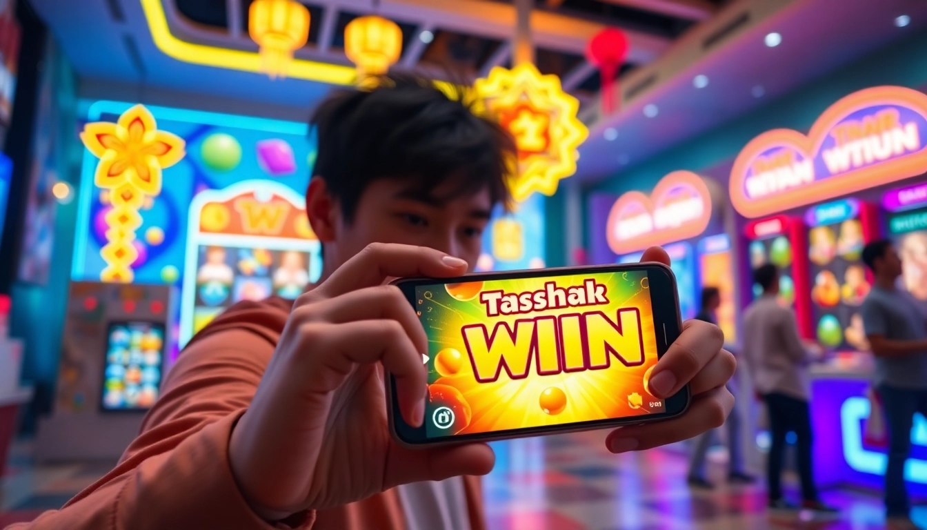 Experience the excitement of Tashan Win as players engage in thrilling gameplay online.